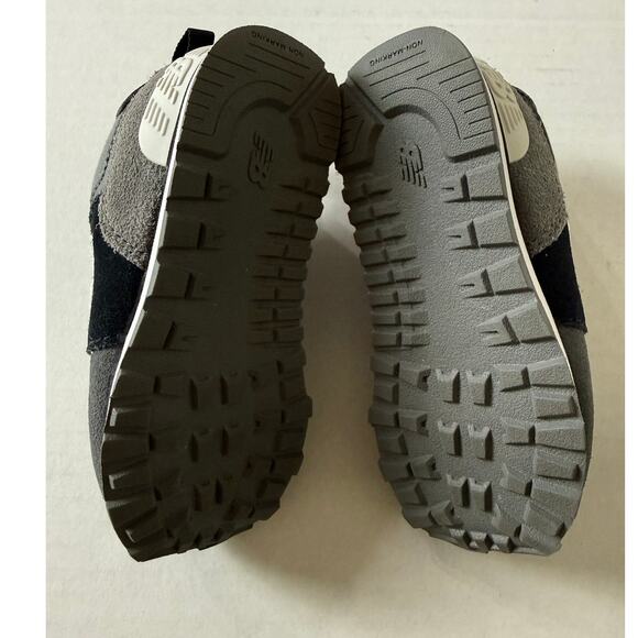 New Balance Toddler's 574 Black/Castlerock - Size 7 - Picture 6 of 10